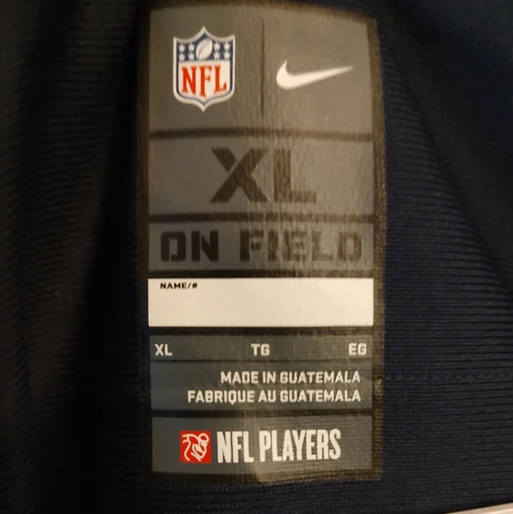 NFL Nike Seahawks on field Wilson jersey. Size XL - Picture 3 of 7